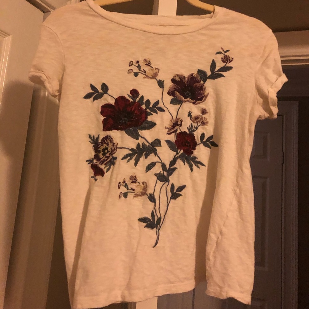 Soft and Sexy Floral Tee